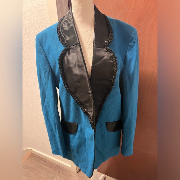 VINTAGE 1960’s Nite Magic by After Six Men’s Dinner/Tuxedo Style Pinstriped Jack